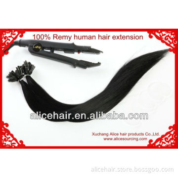 Best quality indian remy fusion human hair extension
